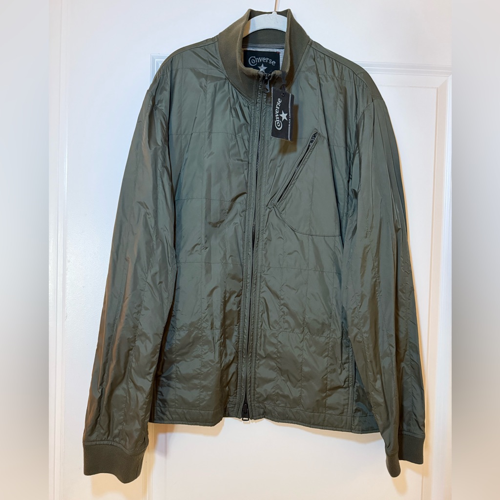 Green Converse “Chucks” Men's Jacket Size Xl